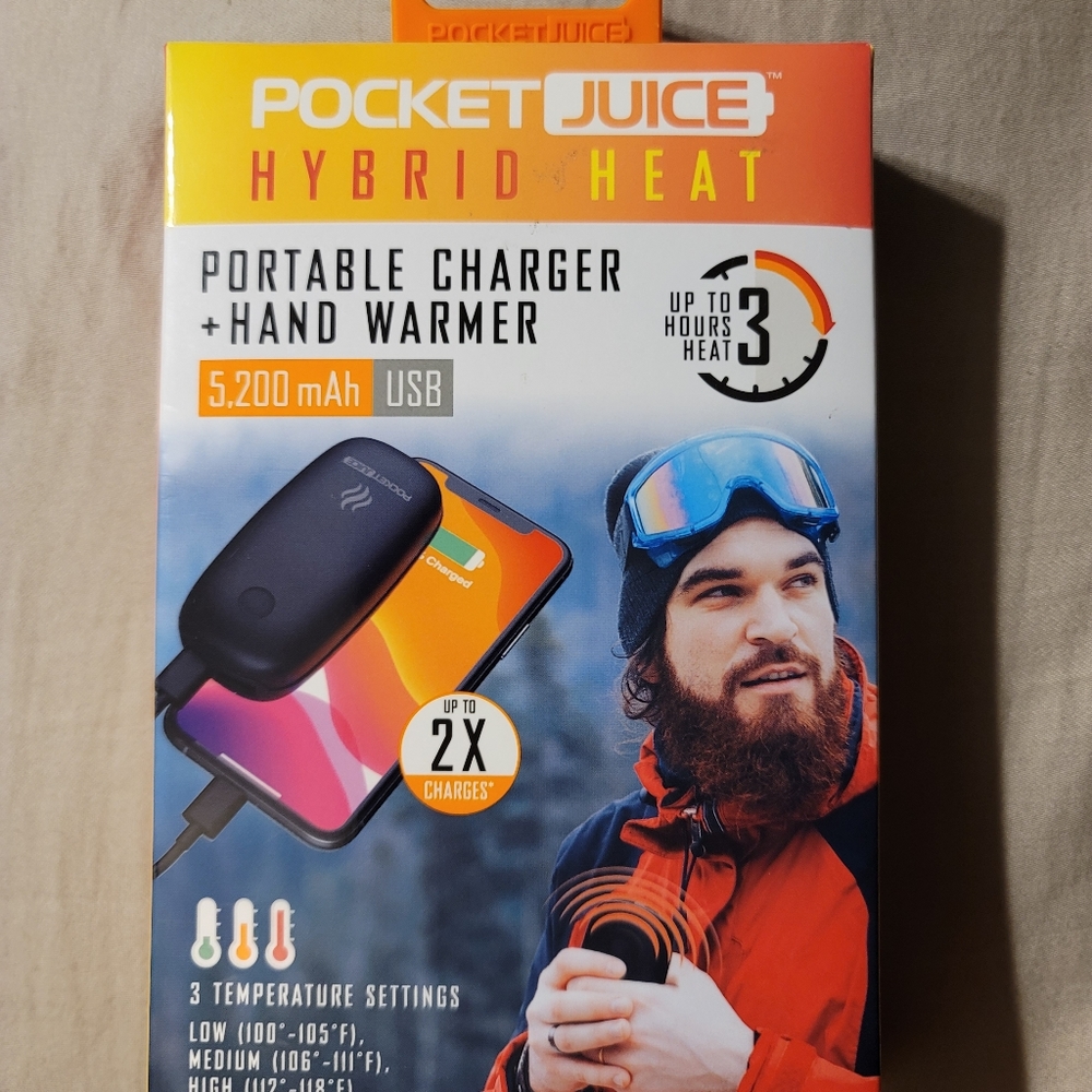 POCKET JUICE CHARGER AND HAND WARMER P5